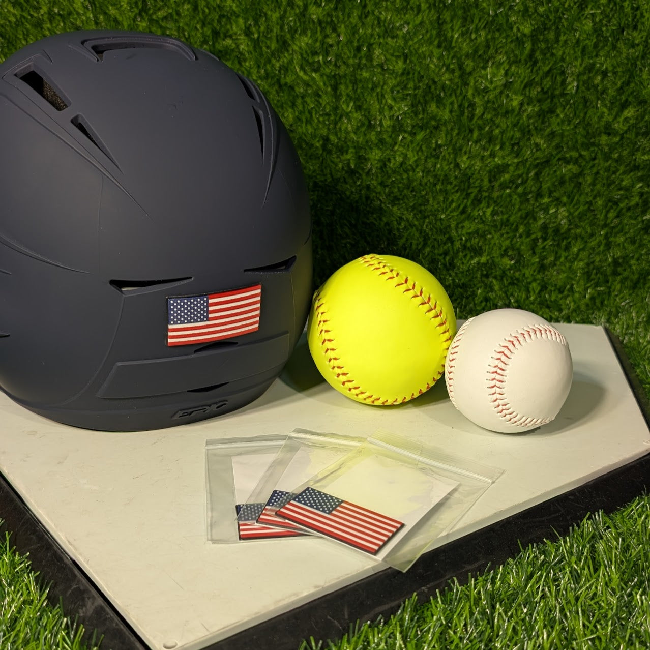 Batting Helmet Emblems