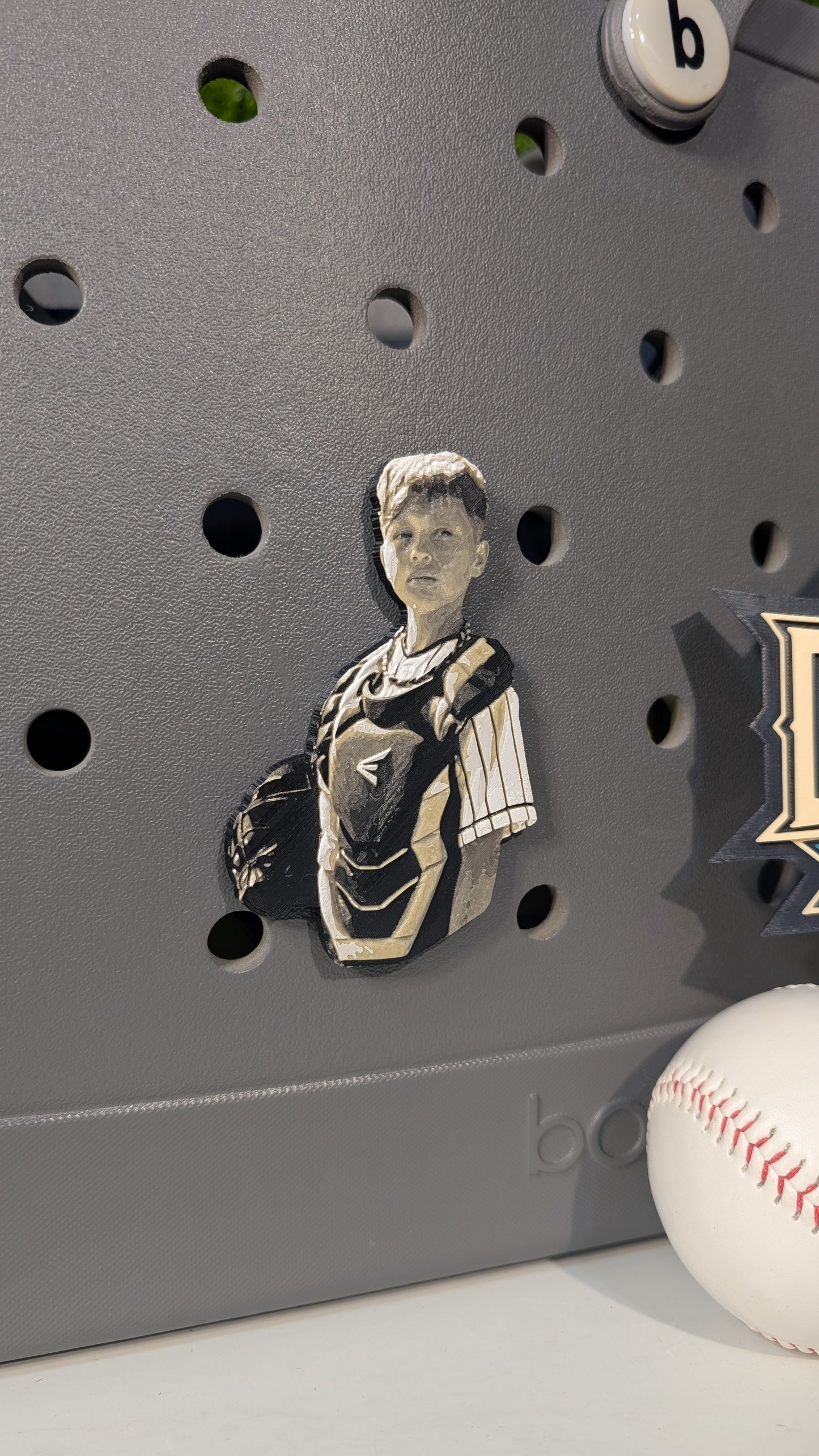 Custom 3D Photo-Realistic Charm for Bogg Bags