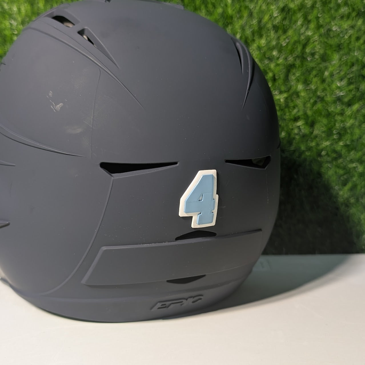 Batting Helmet Number Plates Add-On