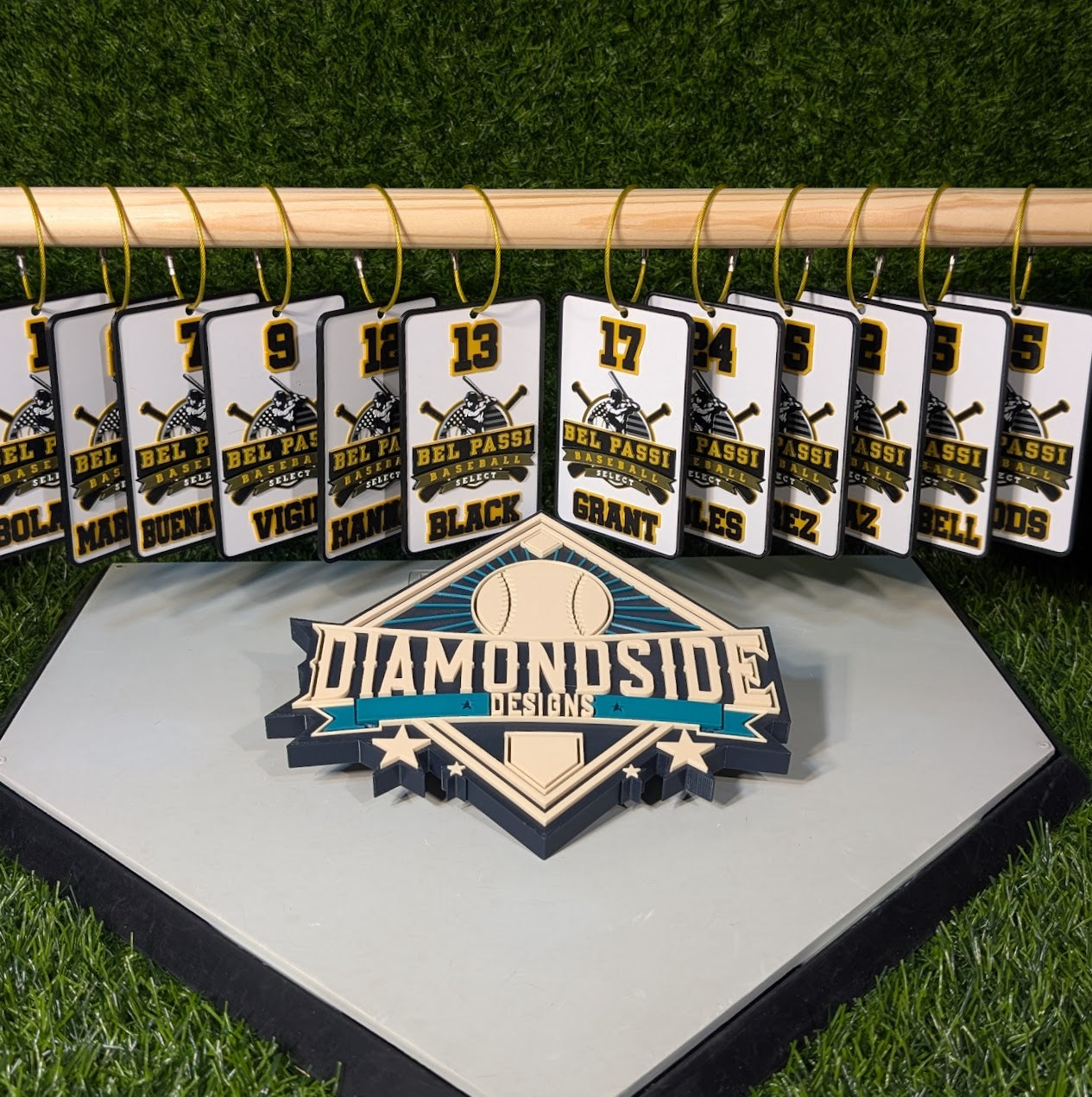 Custom Team Bag Tags